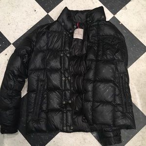 Moncler jacket black size 5